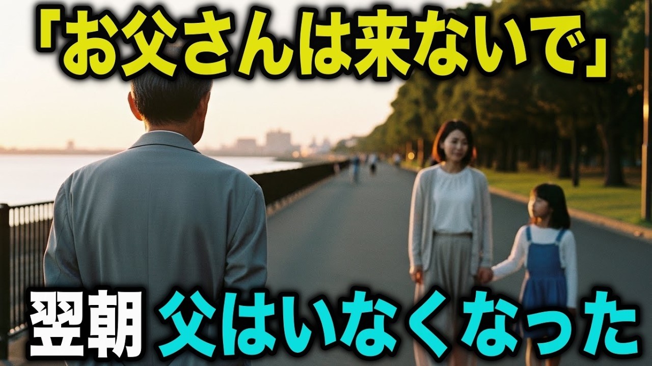 「来ないで」娘の一言で、私は家族の席を失った