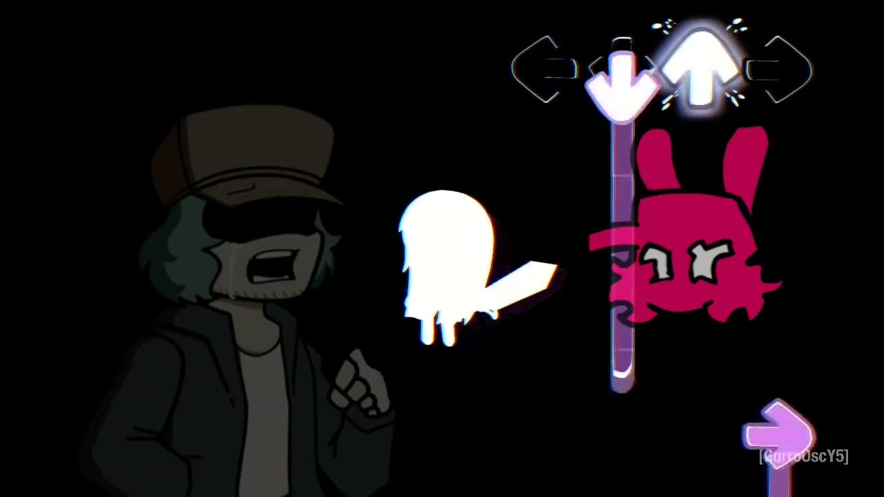 FNF: Pibby Apocalypse | Fallen Hero V2 but Garcello, Nikku Morioka and Skarlet Bunny sings it 