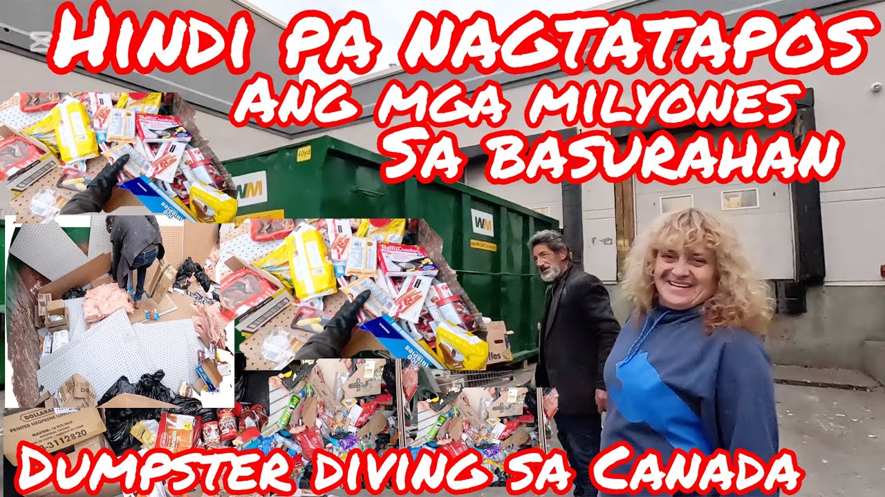 DUMPSTER DIVING/HINDI P NAGTATAPOS ANG MGA MILYONES NA HALGA SA BASURAHAN #trending #viral #jackpot
