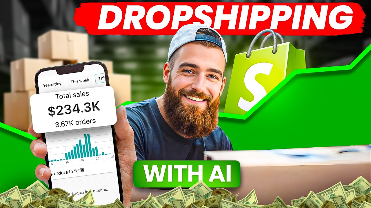 I Tried AI Dropshipping in India With ZERO Knowledge🤖 | Free Ecommerce Store in 24 Hours