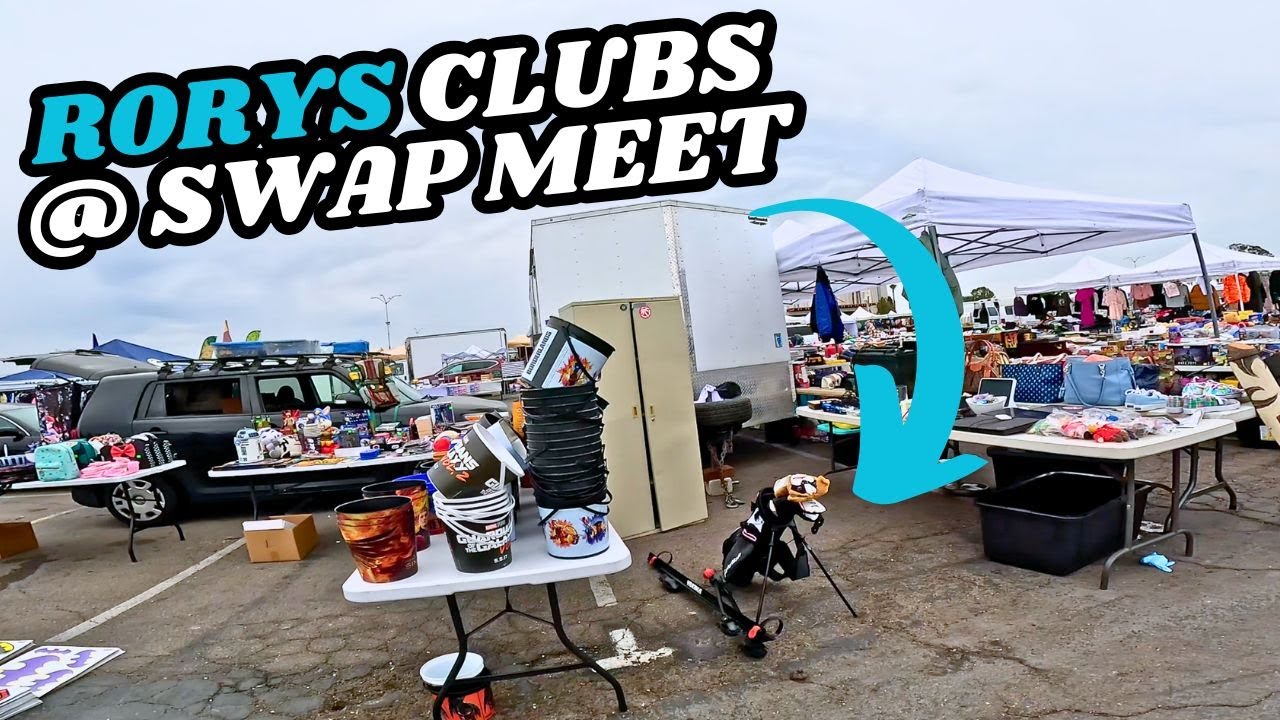 Rory Mcilroy Taylormade Golf Clubs Just Sitting at Kobys Swap Meet!