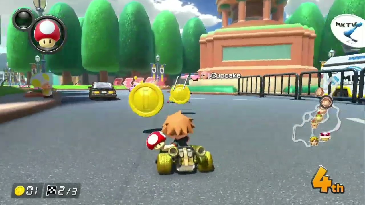 Online Race #32 (Tour Berlin Byways) - Mario Kart 8 Deluxe