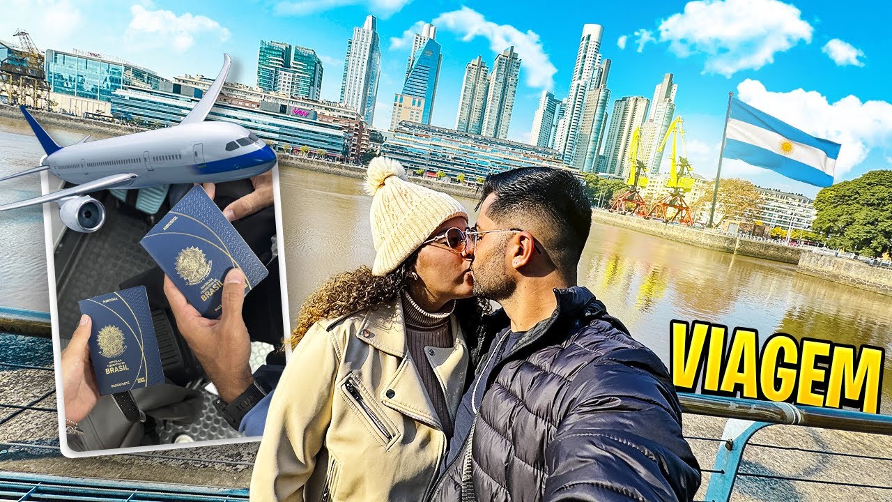 LEVEI A JAMILLY PRA OUTRO PAÍS NO DIA DOS NAMORADOS ❤️✈️