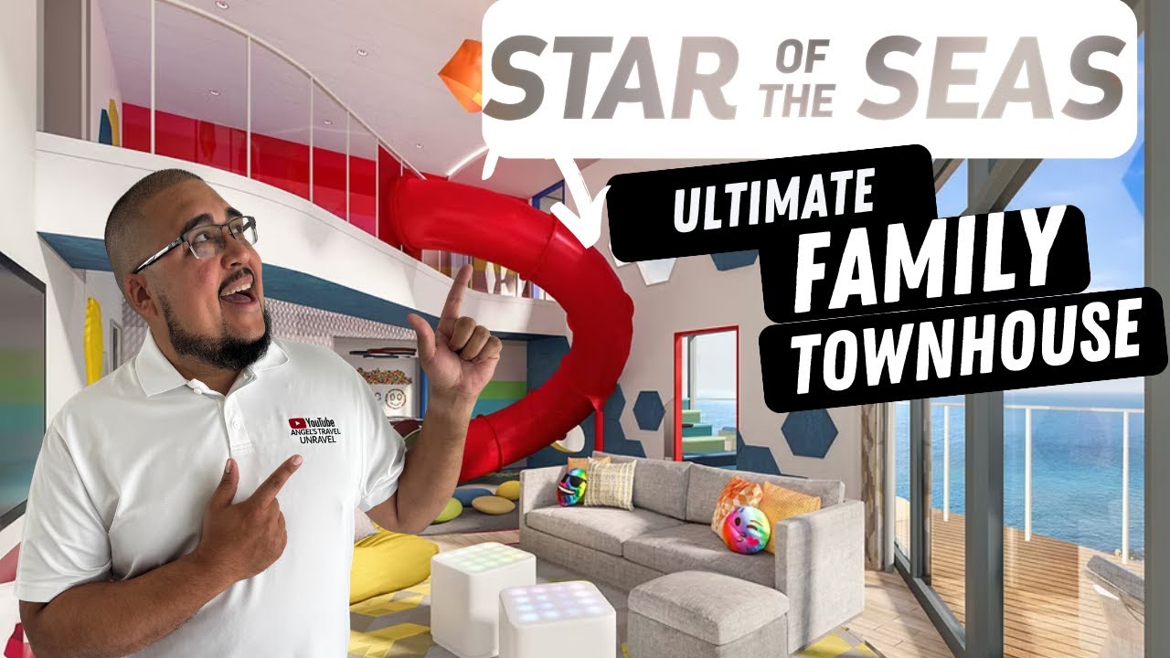 Star of the Seas ULTIMATE Family Townhouse Tour – Is It Worth It? #staroftheseas #royalcaribbean