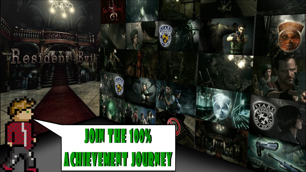 Unlocking EVERY Achievement in Resident Evil HD Remastered | An Achievement Journey