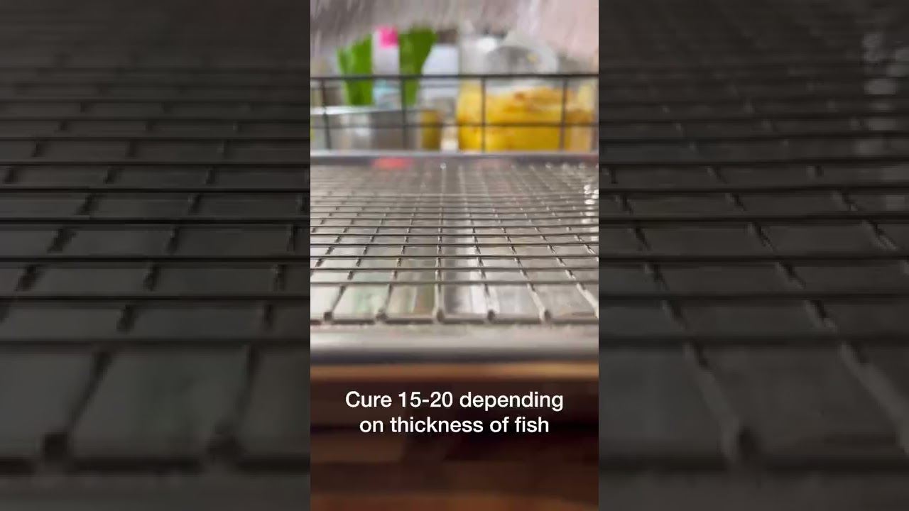 Dry cure for fish. Thumbs up if you found this helpful. Appreciate it 🙏🏽