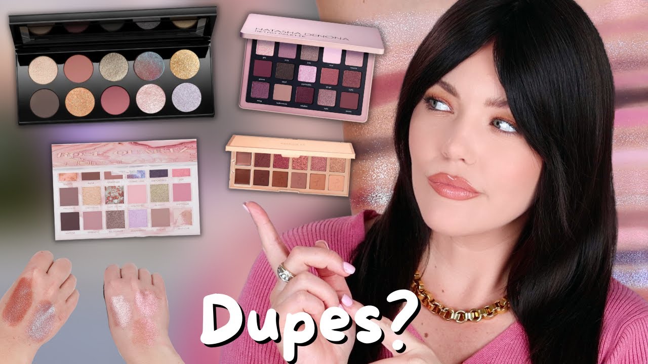 Comparing Pat McGrath Labs Moonlit Seduction Against Huda Beauty Rose Quartz, Natasha Denona & More