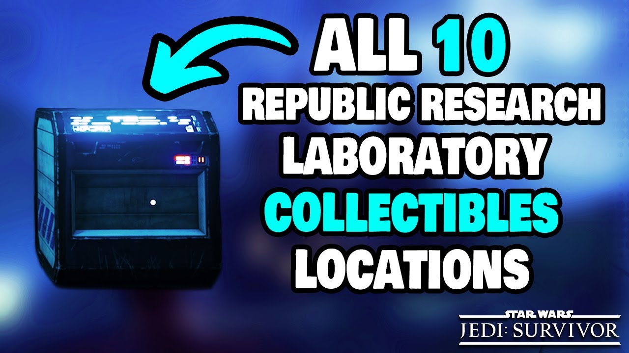 ALL 10 Republic Research Laboratory Collectibles Locations in Star Wars Jedi Survivor (STEP-BY-STEP)