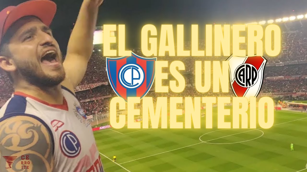 Fiesta de Cerro en cancha de River 🐔 River Plate vs Cerro Porteño  RiBar de la mano de la Corrupbol