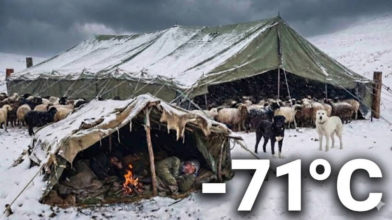 Жизнь афганского пастуха ❄️ Выживание в одном из самых холодных регионов при –71°C морозного зимнего