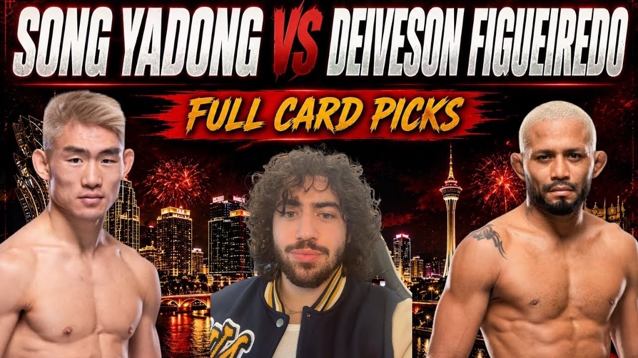 UFC Song vs Figueiredo Full Card Predictions & Breakdowns - UFC Macau Betting Tips