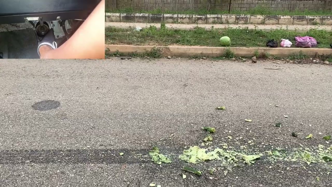 Pedal pumping and CRUSHING Fruits and Veggies Fun! 😘 Available on PATREON #driving  #crush #spinout