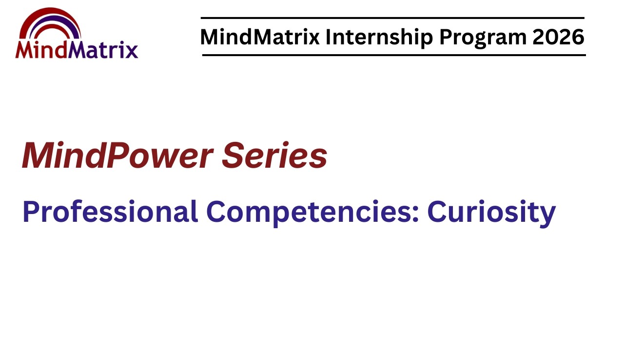 MindPower Session - Curiosity