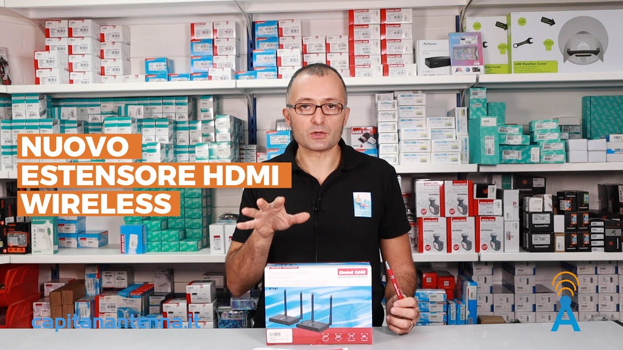Come trasmettere le immagini di un decoder su un secondo televisore | Estensore HDMI wireless