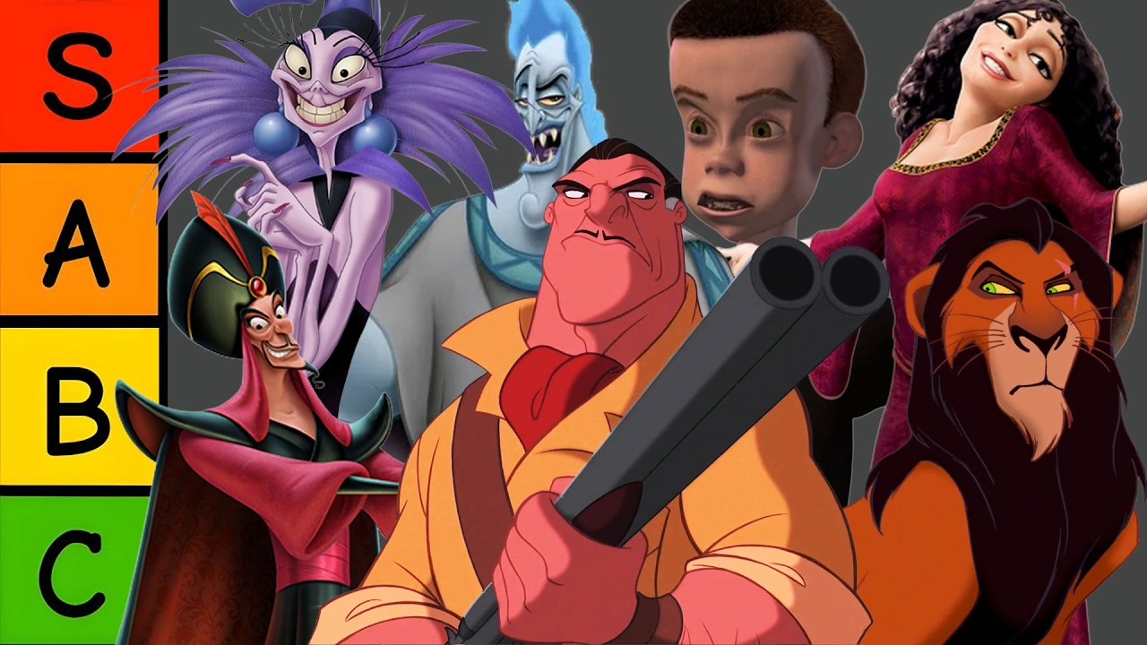 Ranking Every DISNEY Villain