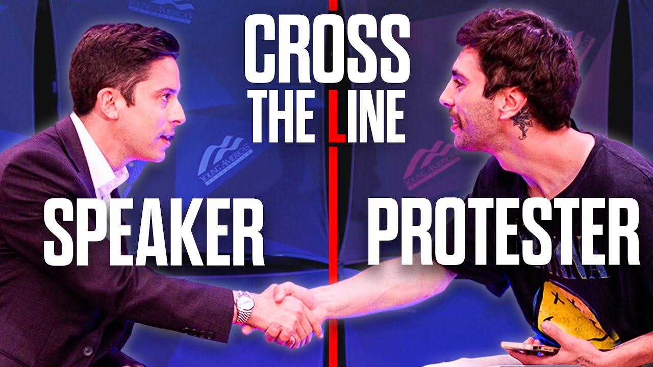 Trans-Ally: Speaker Debates Protester | Cross The Line