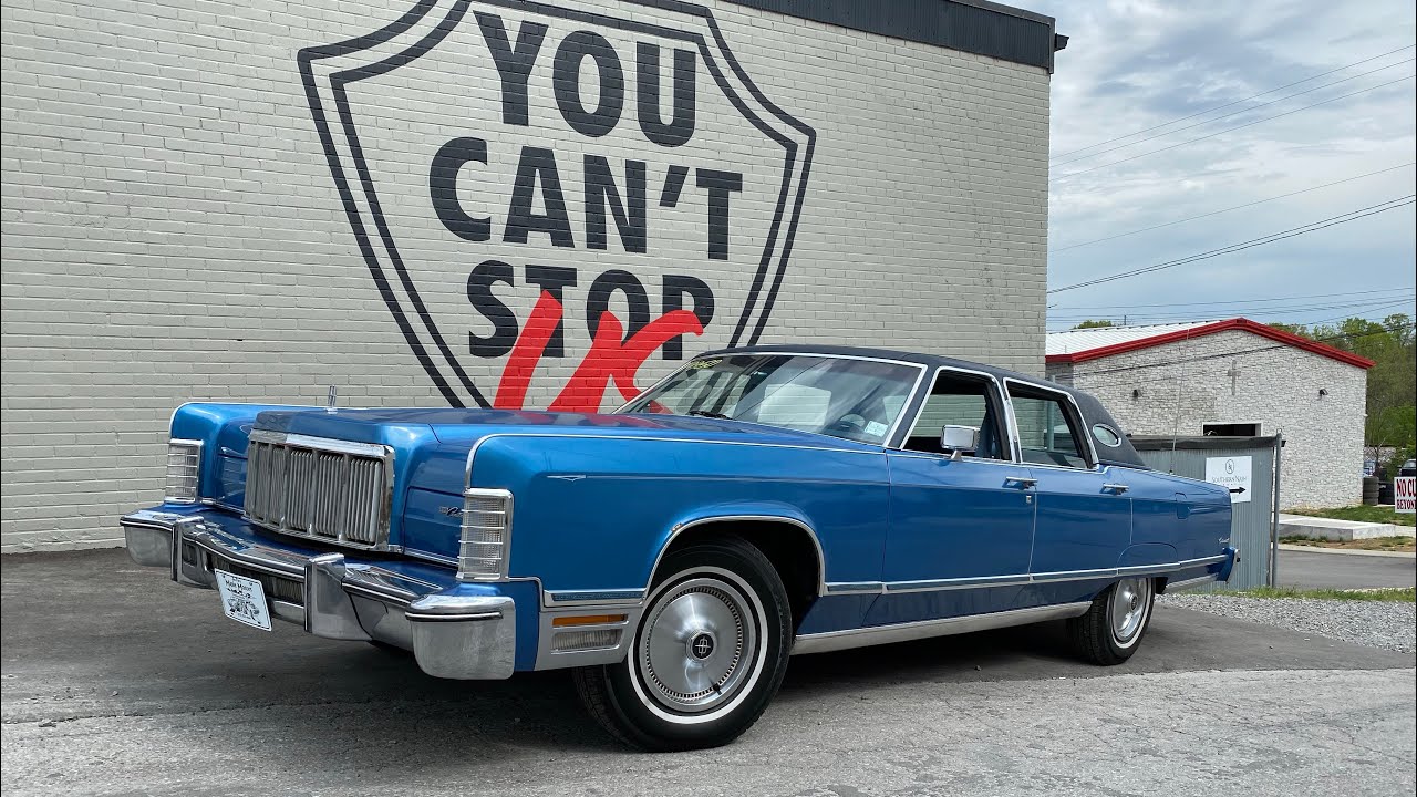 Test Drive 1975 Lincoln Continental SOLD $9,950 Maple Motors 