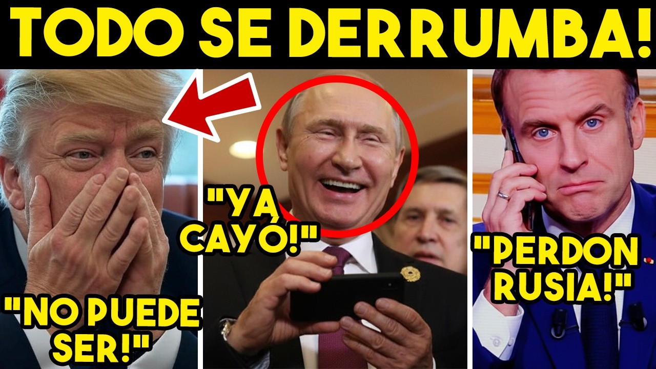 SE ACABO! EUROPA DE RODILLAS, HUYE CON RUSIA. TRUMP SE HUNDE SOLO, BRICS ALISTA GOLPE. ADIOS