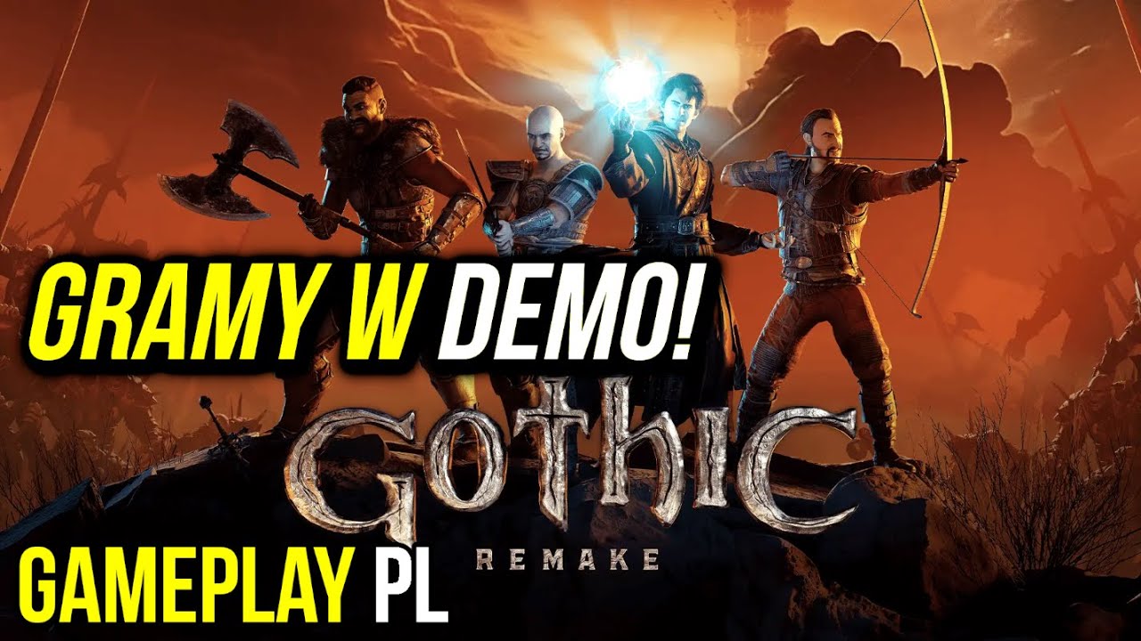GRAMY w Gothic Remake Demo 🔴 Gameplay PL