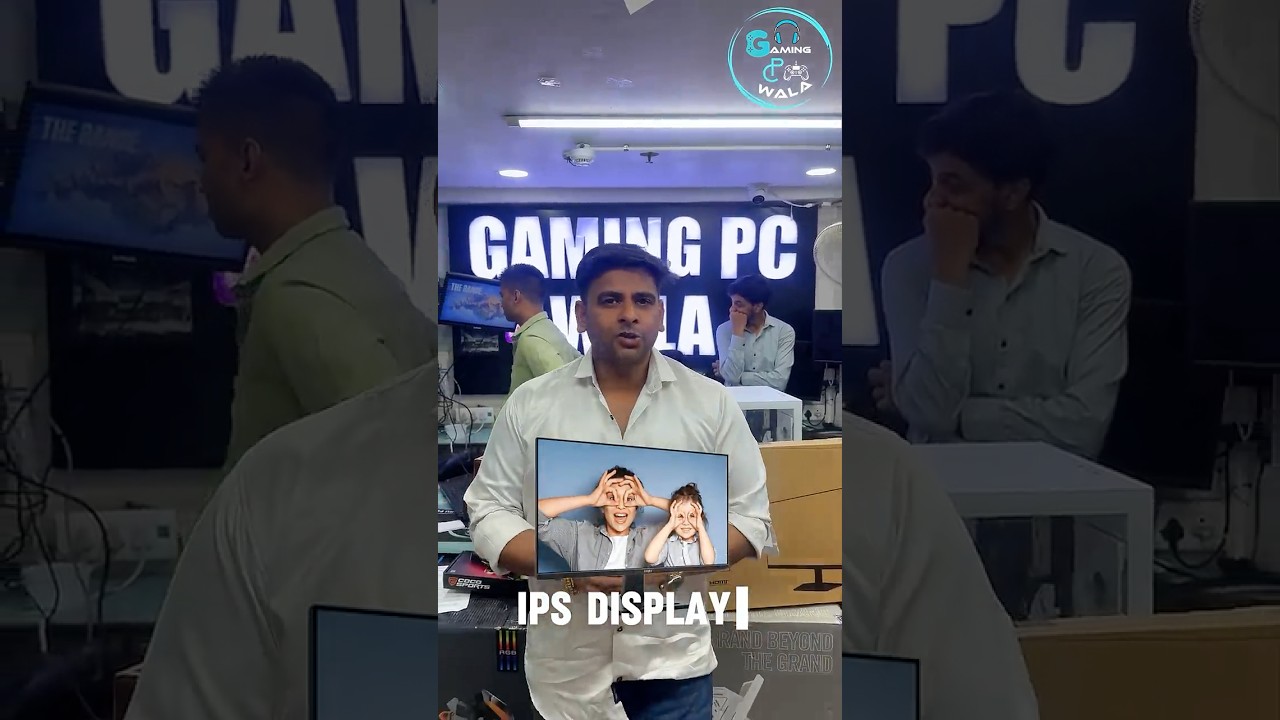 AOC Monitor 24inch , IPS Display 🖥️| Gaming Pc Wala | #gamingpcwala #pcsetup #shorts #gamingmonitor