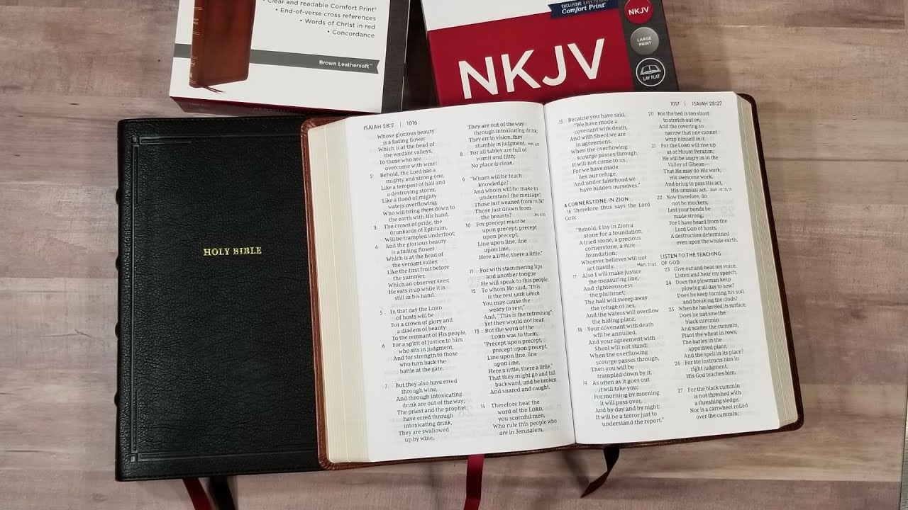 NKJV Personal Size Large Print Reference Bible