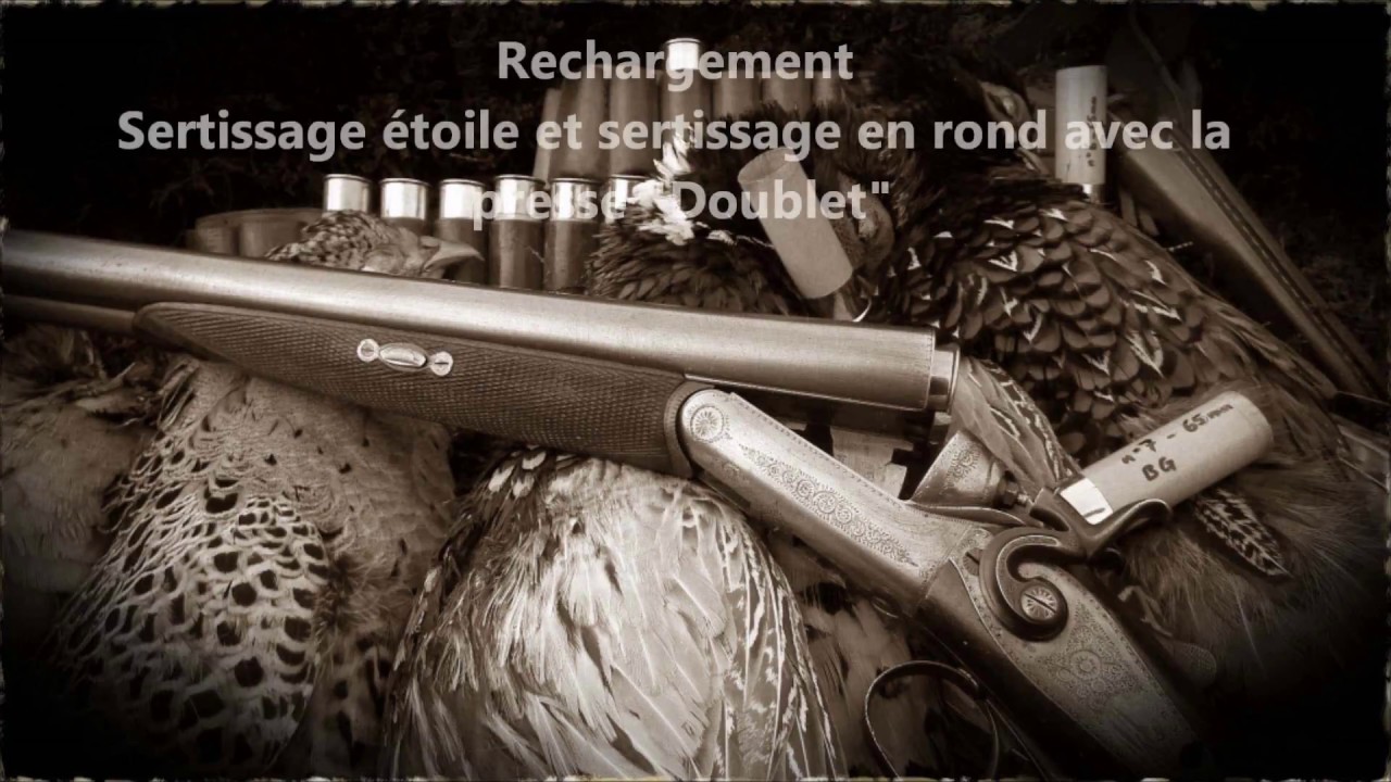 Rechargement pour armes lisses (2) - Sertissage avec la presse Doublet