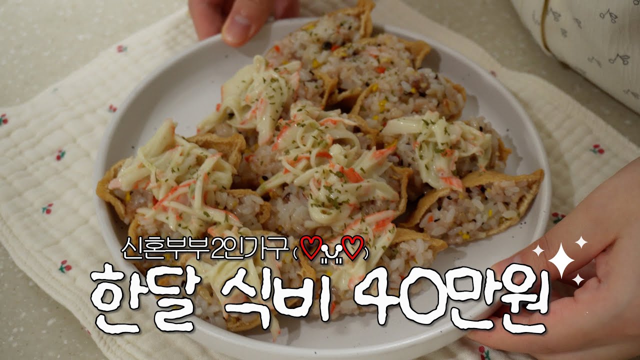 2인가구 40만원으로 살기 start ..ㅣvlogㅣ식비절약ㅣ집밥 브이로그