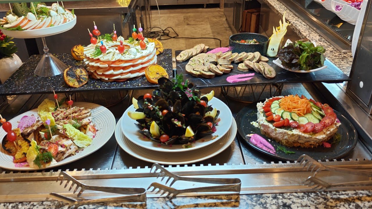 Dinner at Iberostar Kuriat Palace Hotel Monastir Tunisia