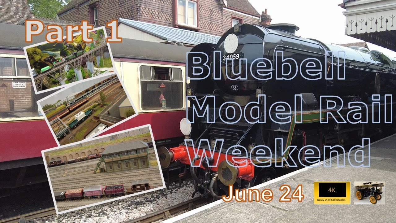 The Bluebell Railway Model Railway Weekend 2024. Part one, Sheffield Park.