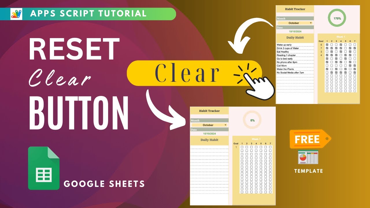 Как создать макрокнопку в Google Таблицах для очистки ячеек (простое пошаговое руководство)