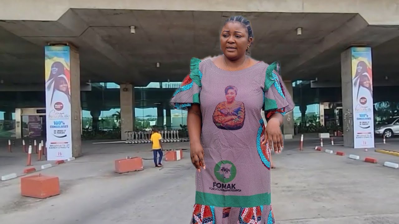 KAKE : ARRIVÉ YA BELLEVUE NA AÉROPORT DE MAYA MAYA A BRAZZAVILLE TADDY REAGI FACE A BELLEVUE