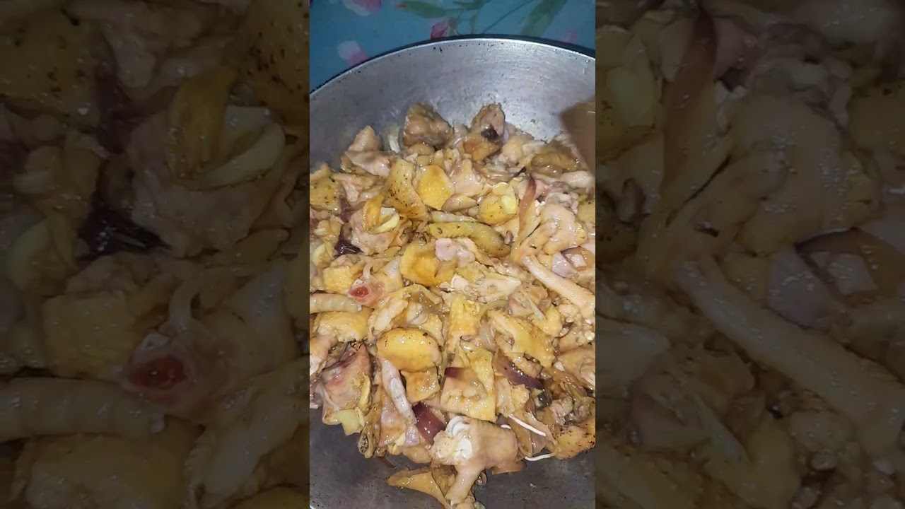 CHICKEN SKIN DRY FRY at HOME II 