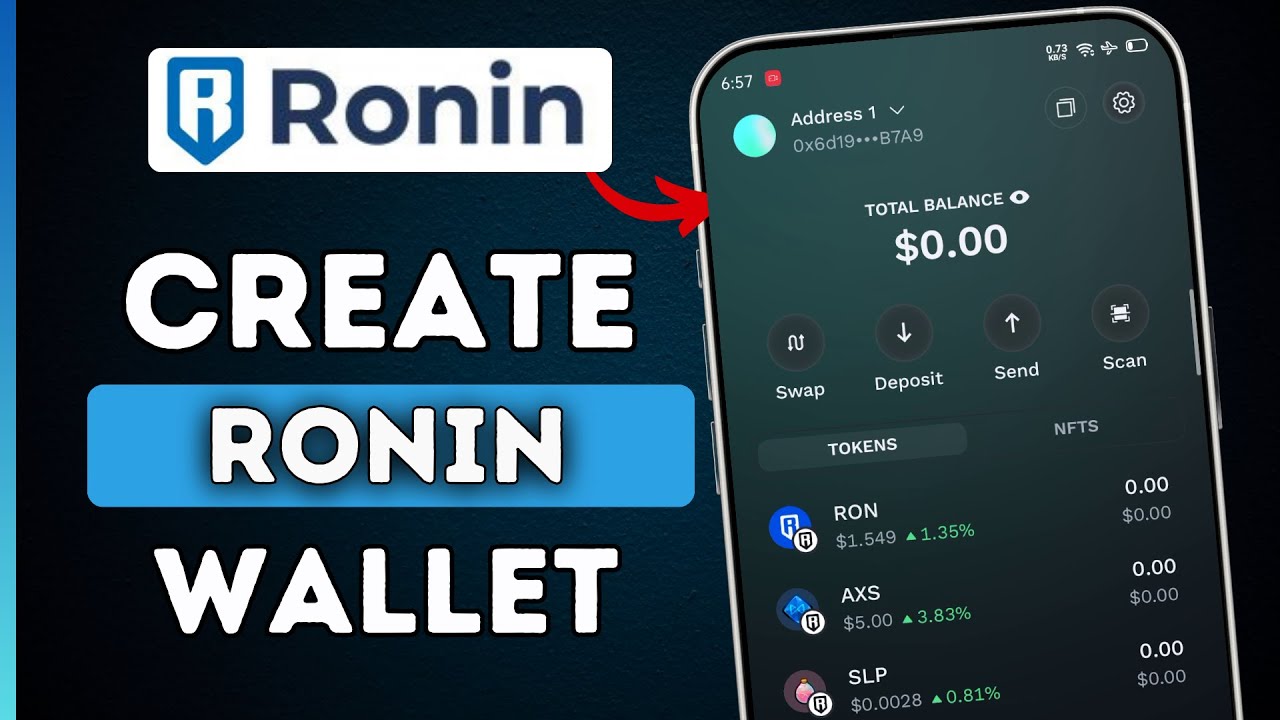 How to Create Ronin Wallet on Mobile - Full Guide !