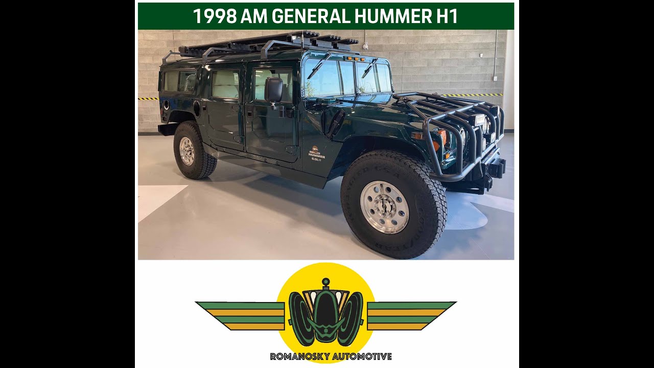 1998 AM General Hummer (H1) Overland, 11 тыс. миль, ПРОДАН