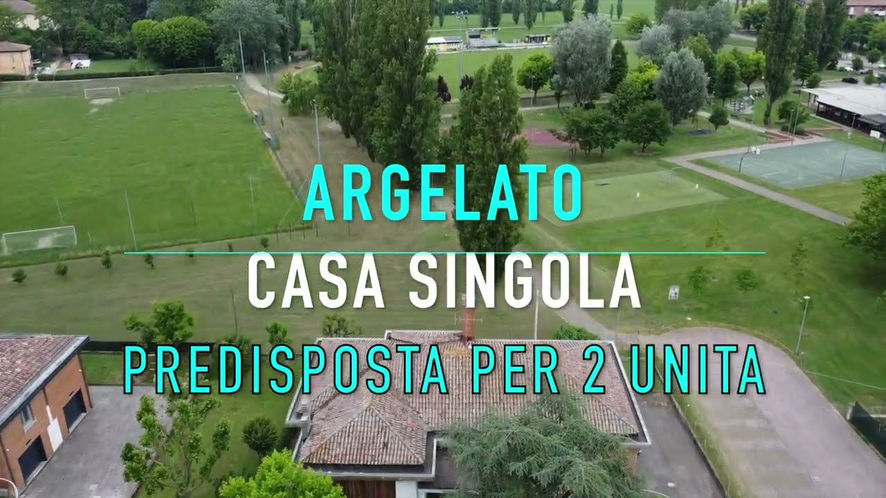 Argelato – Vendita – Villa Singola già predisposta per 2 unità abitative