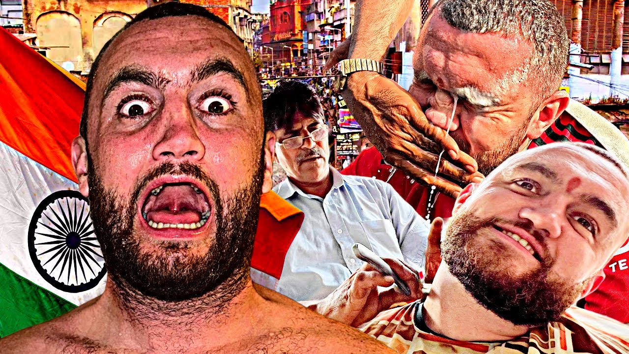 Getting A CRAZY &pound;1 Haircut In India!
