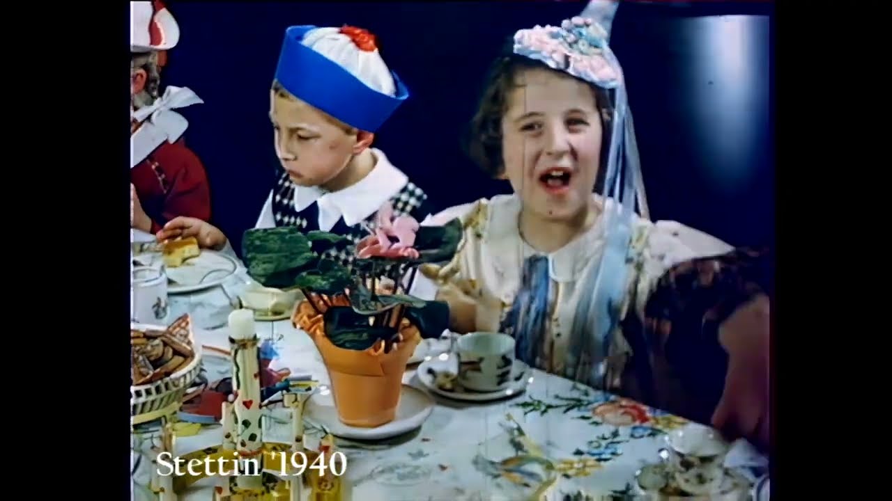 Stettin '1940 | color HD
