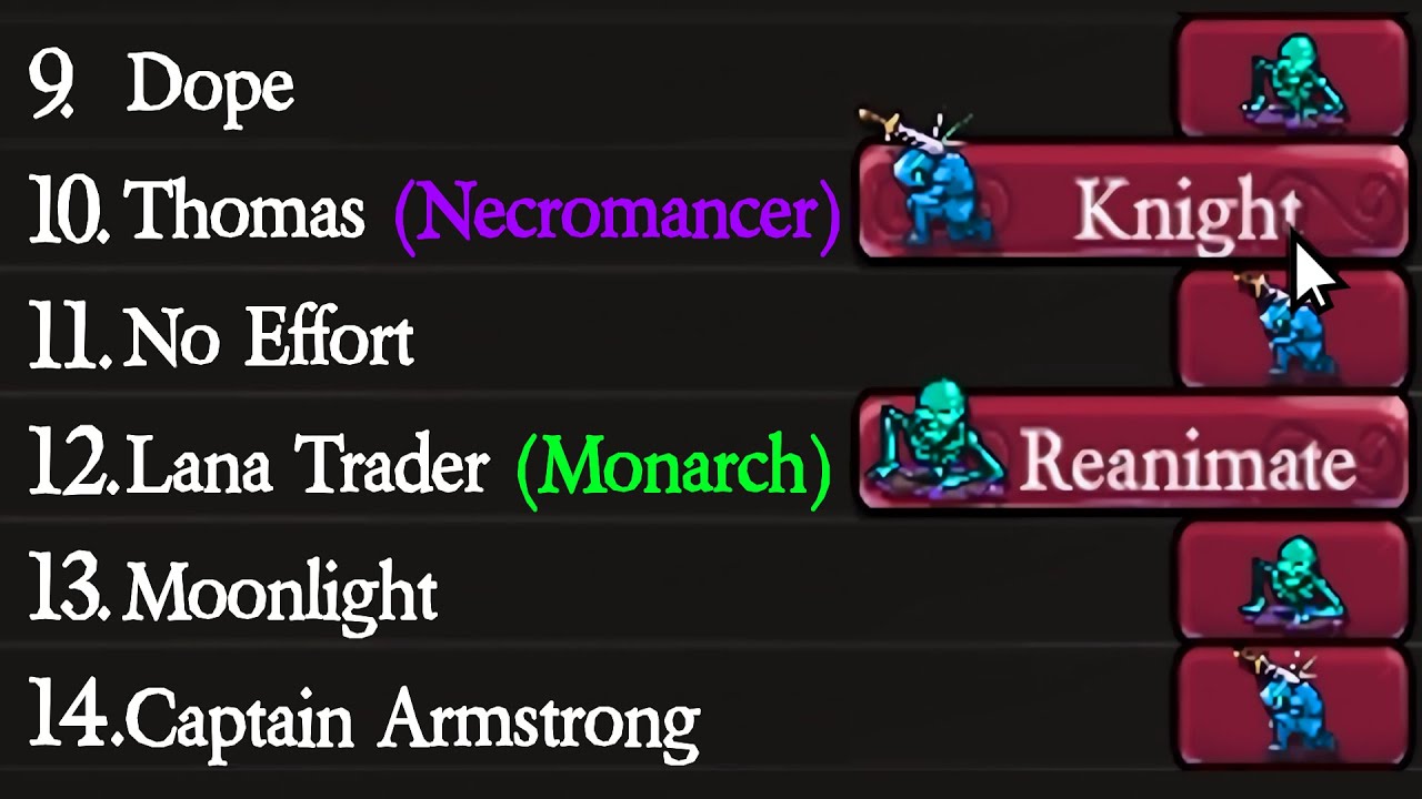 I hanged the Monarch&hellip; then knighted MYSELF