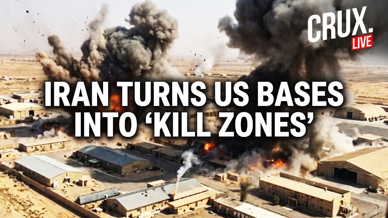 LIVE | Iran 'Bombs' US Bases In Bahrain, Jordan And Kuwait, Claims &lsquo;Many Troops Killed&rsquo; | Crux