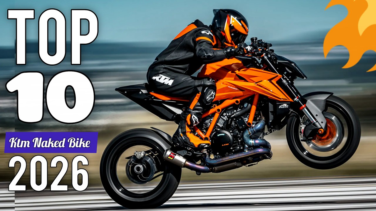2026 Top 10 KTM Naked Bike lineup