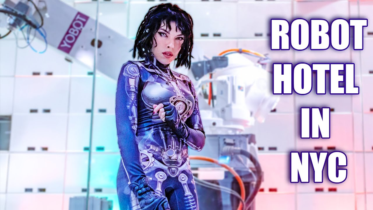 Я посетил отель-робот в Нью-Йорке... + планы на 2022 год