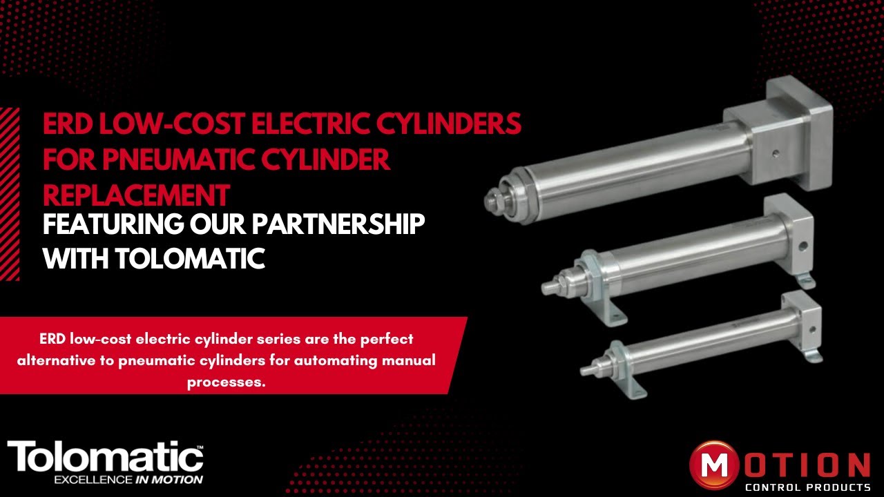 ERD Low-Cost Electric Cylinders: The Ultimate Pneumatic Cylinder Replacement!
