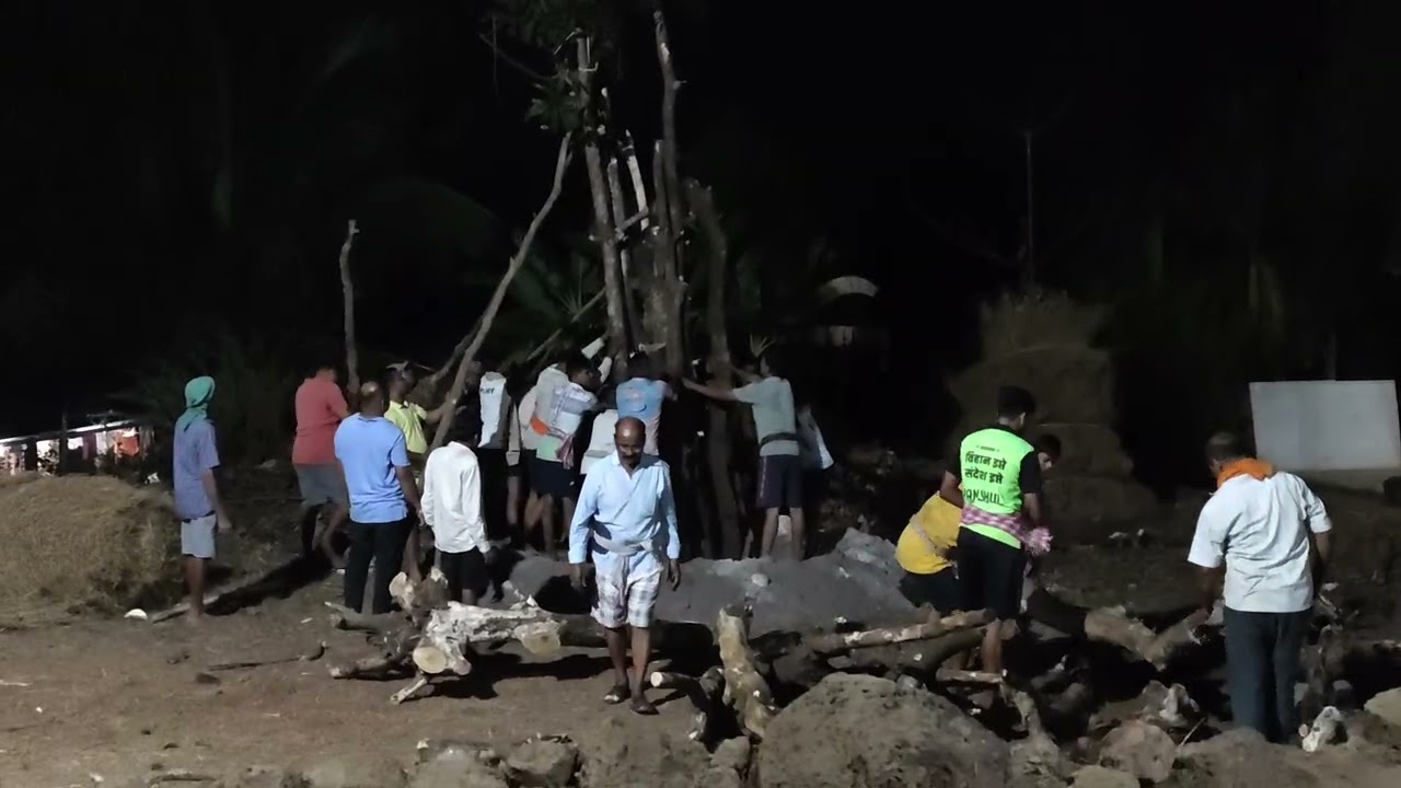 003 - होळी दहन (वर्ष २०२६) - तयारी होळीची