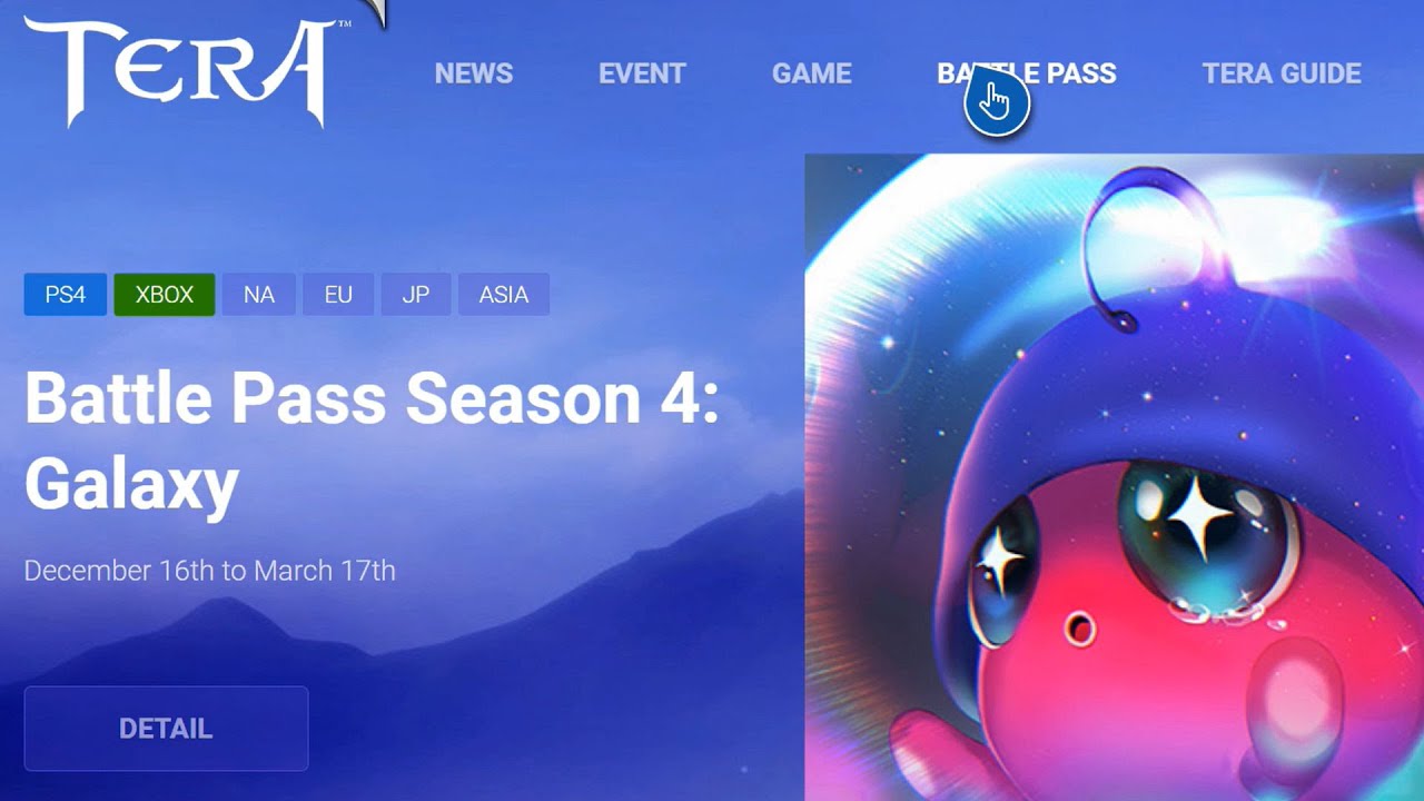 Tera Console Battle Pass Season 4 - Xbox Playstation PS4 PS5