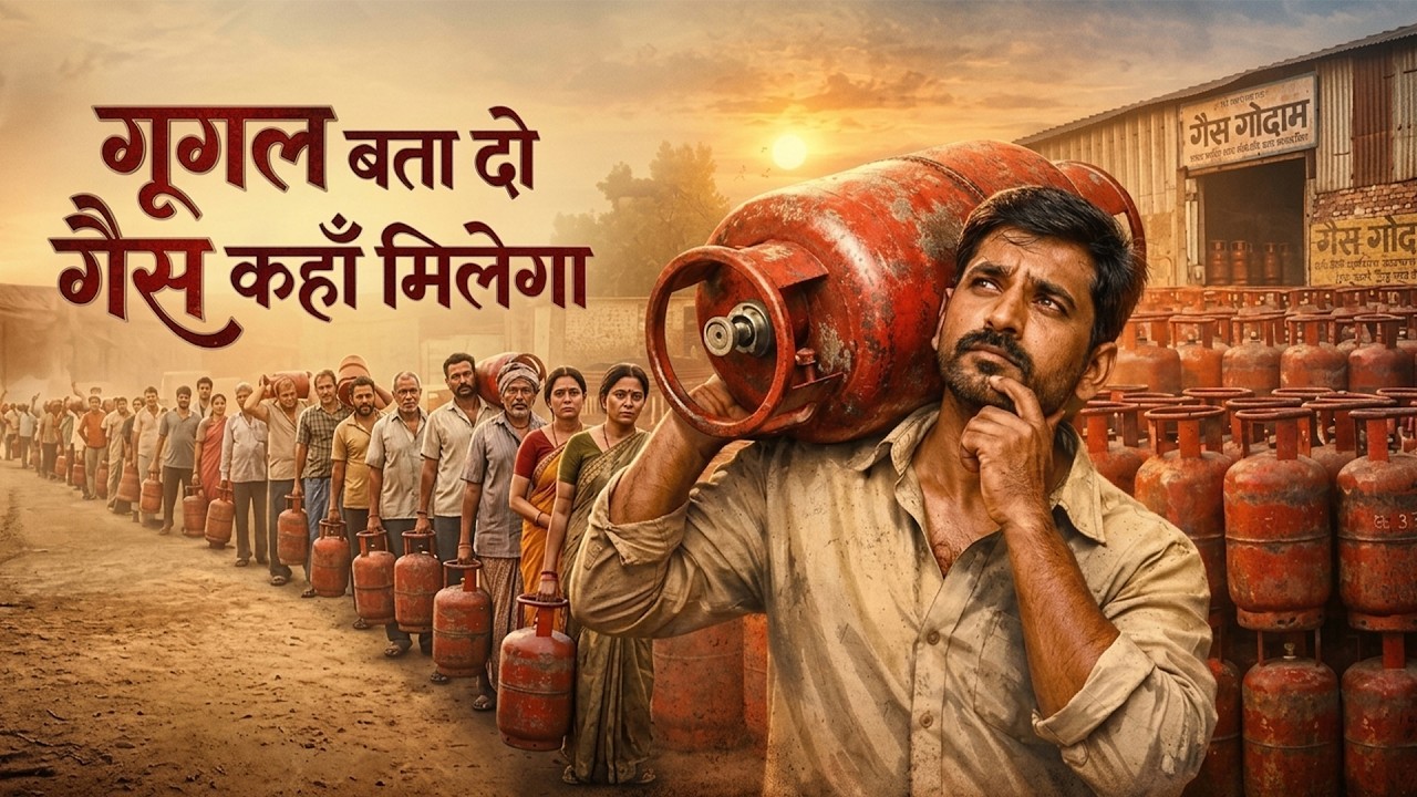 Google Bata Do Gas Kaha Milega | LPG Gas Problem In India | #Gas Problem Song 2026
