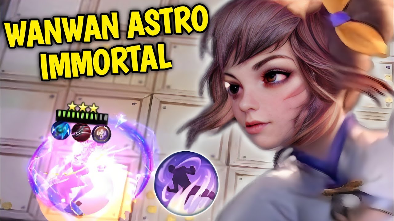 WANWAN ASTRO IMMORTAL FULL STACKS | YUKI SKILL 3 !! Mobile Legends Magic Chess
