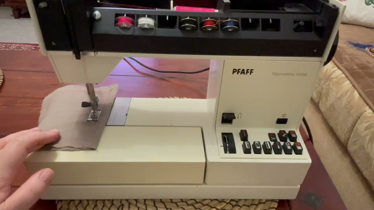 Pfaff Tipmatic 1025 Nähmaschine Bedienungsanleitung sewing machine #pfaff #nähmaschine #diy #nähen 
