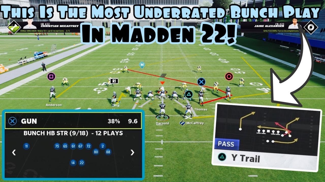 This Is The Most Underrated Bunch Play In Madden 22! |  Bunch HB Strong Mini Scheme Part 2 |