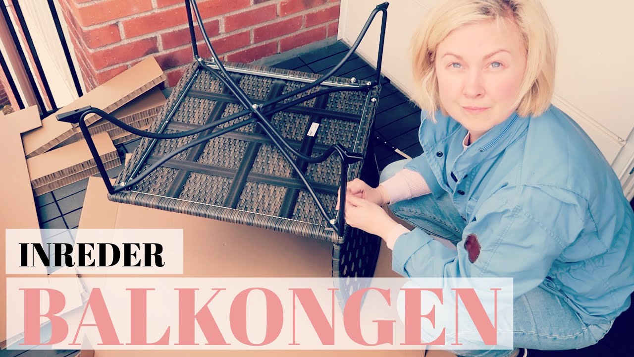 INREDER BALKONGEN 2021 MED JUTHOLMEN SOFFA FRÅN IKEA