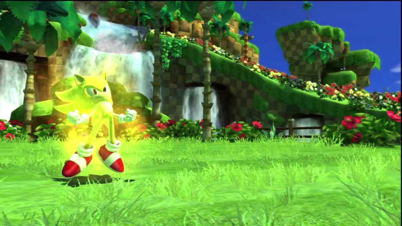 Sonic Generations: Request - Green Hill Zone - Modern Super Sonic